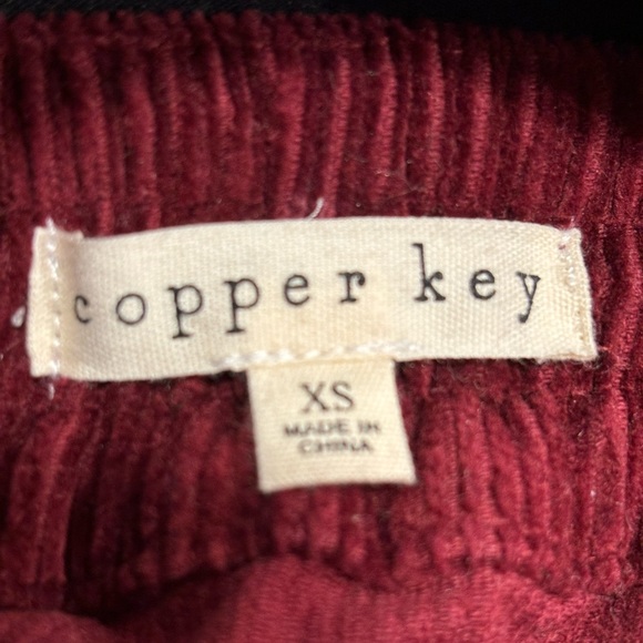 Copper key corduroy skirt - Picture 4 of 5